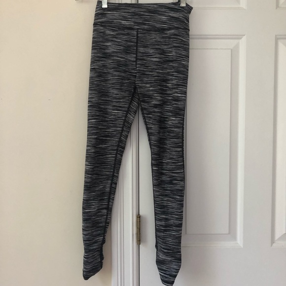 zella striped leggings